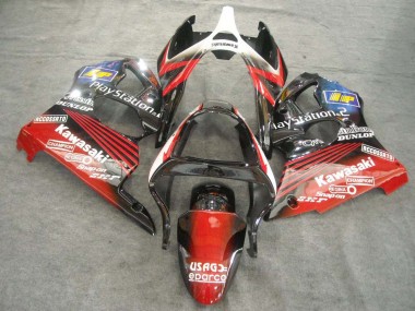 Purchase 2000-2002 Kawasaki ZX6R Motorcycle Fairings - White Red Black PlayStation 2 Canada
