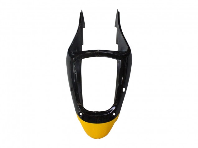 1998-1999 Kawasaki ZX6R Motorcycle Fairings - Yellow Black Monster Elf Bridgestone Canada