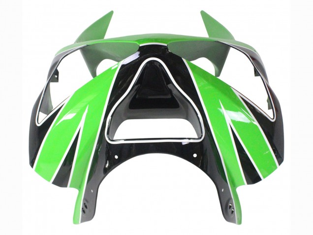 2003-2004 Kawasaki ZX6R Motorcycle Fairings - Green White Black Canada