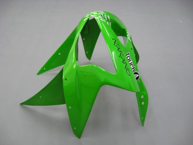 2003-2004 Kawasaki ZX6R Motorcycle Fairings - Green White Black Elf Bridgestone Canada