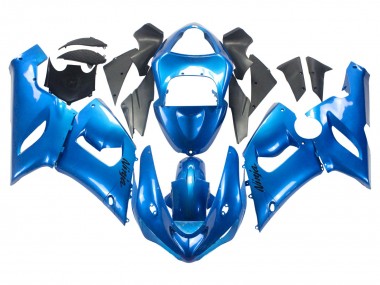 Purchase 2005-2006 Kawasaki ZX6R Motorcycle Fairings - Glossy Blue Canada