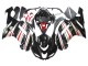 2007-2008 Kawasaki ZX6R Motorcycle Fairings - Black Silver Red Ninja Canada