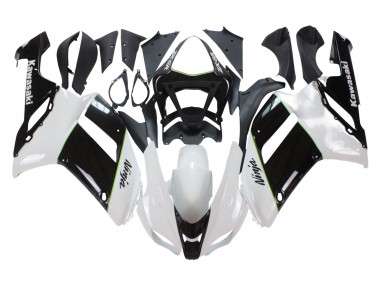 Purchase 2007-2008 Kawasaki ZX6R Motorcycle Fairings - Black White Ninja Canada