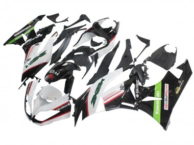Purchase 2009-2012 Kawasaki ZX6R Motorcycle Fairings - White Red Black Green Canada