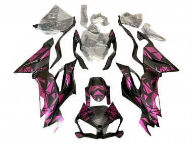Purchase 2019-2022 Kawasaki ZX6R Motorcycle Fairings - Purple Black Canada