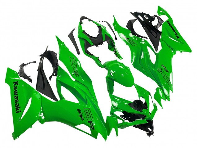 2019-2022 Kawasaki ZX6R Motorcycle Fairings - Green Canada