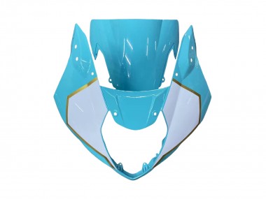Purchase 2003-2004 Suzuki GSXR 1000 Motorcycle Fairings - White Light Blue Gold Canada