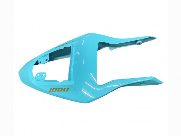 2003-2004 Suzuki GSXR 1000 Motorcycle Fairings - White Light Blue Gold Canada