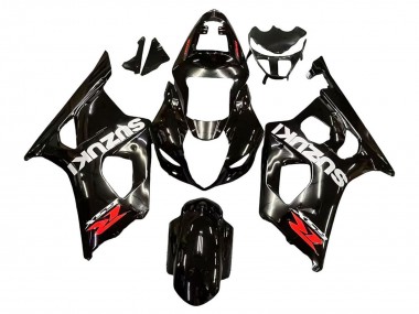 Purchase 2003-2004 Suzuki GSXR 1000 Motorcycle Fairings - Glossy Black White Red Decals Canada