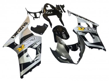 Purchase 2003-2004 Suzuki GSXR 1000 Motorcycle Fairings - Glossy Black Silver Grey Yellow Canada