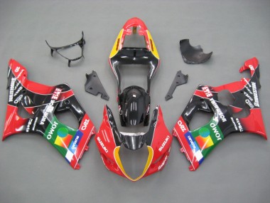 Purchase 2003-2004 Suzuki GSXR 1000 Motorcycle Fairings - Red Yellow Blue Green Black JOMO Canada