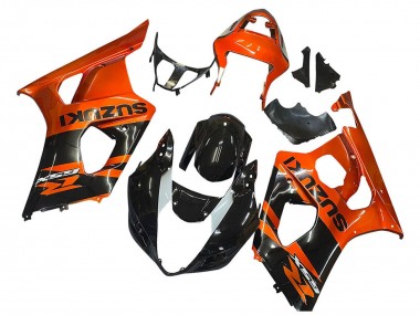 Purchase 2003-2004 Suzuki GSXR 1000 Motorcycle Fairing - Burnt Orange Glossy Black Canada