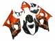 2003-2004 Suzuki GSXR 1000 Motorcycle Fairing - Burnt Orange Glossy Black Canada