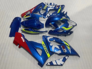 Purchase 2005-2006 Suzuki GSXR 1000 Motorcycle Fairings - Blue Yellow Red Motul Ecstar Canada