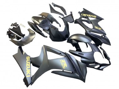 Purchase 2007-2008 Suzuki GSXR 1000 Motorcycle Fairings - Matte Black Gold Decal Canada