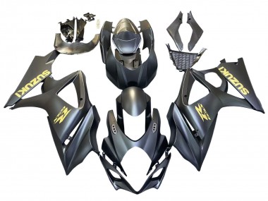 Purchase 2007-2008 Suzuki GSXR 1000 Motorcycle Fairings - Matte Black Gold Decal Canada