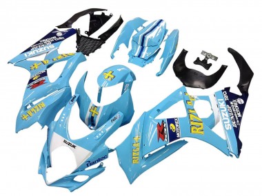 Purchase 2007-2008 Suzuki GSXR 1000 Motorcycle Fairings - Light Blue Yellow Black Motul Rizla Canada