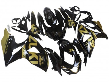 Purchase 2009-2016 Suzuki GSXR 1000 Motorcycle Fairings - Glossy Black Gold Canada