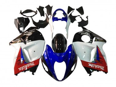 Purchase 1996-2007 Suzuki GSXR 1300 Hayabusa Motorcycle Fairings - White Blue Red Makita Black Canada