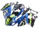 1996-2007 Suzuki GSXR 1300 Hayabusa Motorcycle Fairings - Blue Green Shark 46 Canada