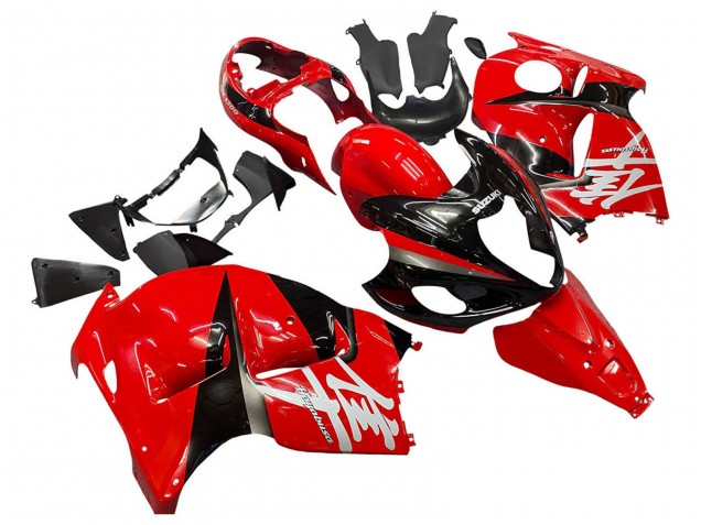 1996-2007 Suzuki GSXR 1300 Hayabusa Motorcycle Fairings - Red Black Hayabusa Canada
