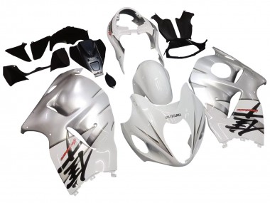 Purchase 1996-2007 Suzuki GSXR 1300 Hayabusa Motorcycle Fairings - White Silver Hayabusa Canada