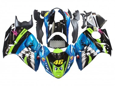 Purchase 2008-2020 Blue Green Black Shark 46 Suzuki GSXR 1300 Hayabusa Motorcycle Fairings Canada