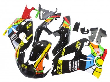 Purchase 1996-2000 Suzuki GSXR 600 / GSXR 750 Motorcycle Fairings - Black Multicolor 27 Canada