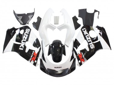Purchase 1996-2000 Suzuki GSXR 600 / GSXR 750 Motorcycle Fairings - Black White Canada