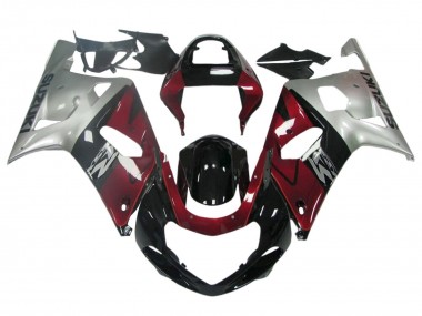 Purchase 1996-2000 Suzuki GSXR 600 / GSXR 750 Motorcycle Fairings - Dark Blue White Canada