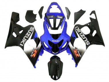 Purchase 2004-2005 Suzuki GSXR 600 / GSXR 750 Motorcycle Fairings - Blue Black Canada