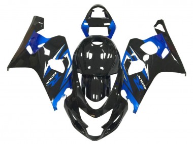 Purchase 2004-2005 Suzuki GSXR 600 / GSXR 750 Motorcycle Fairings - Glossy Black Blue Canada