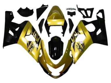Purchase 2004-2005 Suzuki GSXR 600 / GSXR 750 Motorcycle Fairings - Gold Black Canada