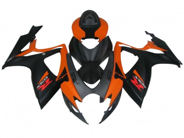 2004-2005 Suzuki GSXR 600 / GSXR 750 Motorcycle Fairings - Red Black Canada