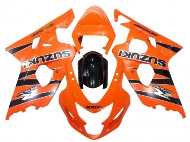 Purchase 2004-2005 Suzuki GSXR 600 / GSXR 750 Motorcycle Fairings - Orange Black Canada
