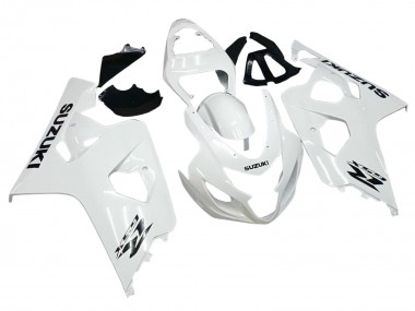 Purchase 2004-2005 Suzuki GSXR 600 / GSXR 750 Motorcycle Fairings - Pearl White Canada