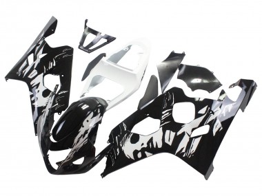 Purchase 2004-2005 Suzuki GSXR 600 / GSXR 750 Motorcycle Fairing - White Black Canada