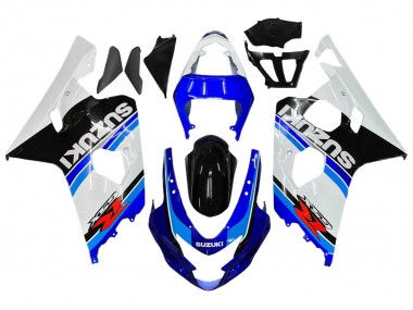 Purchase 2004-2005 Suzuki GSXR 600 / GSXR 750 Motorcycle Fairing - White Blue Black Red Canada