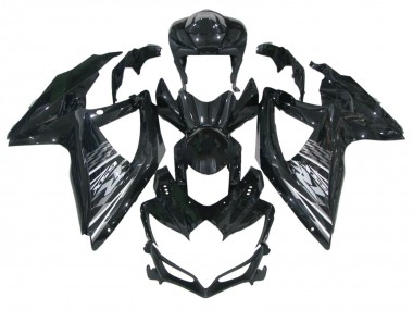 Purchase 2006-2007 Suzuki GSXR 600 / GSXR 750 Motorcycle Fairings - Glossy Black Grey White Canada