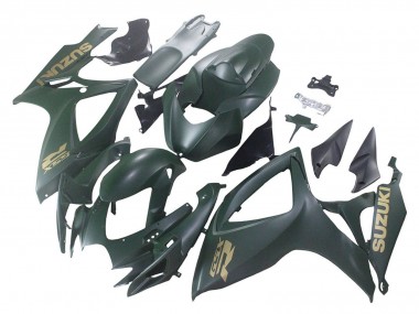 Purchase 2006-2007 Suzuki GSXR 600 / GSXR 750 Motorcycle Fairings - Matte Army Green Canada