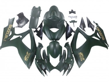Purchase 2006-2007 Suzuki GSXR 600 / GSXR 750 Motorcycle Fairings - Matte Army Green Canada