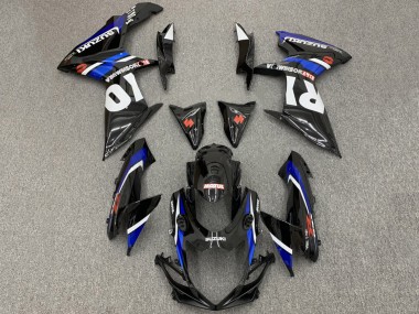 Purchase 2008-2010 Suzuki GSXR 600 / GSXR 750 Motorcycle Fairings - Glossy Black White Blue Red Canada