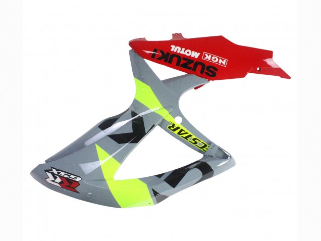 2008-2010 Suzuki GSXR 600 / GSXR 750 Motorcycle Fairings - Grey Yellow Red Canada