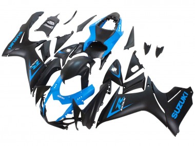 Purchase 2011-2024 Suzuki GSXR 600 / GSXR 750 Motorcycle Fairing - Blue Matte Black Canada