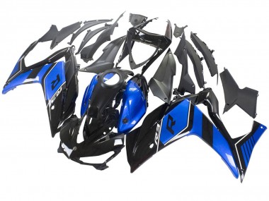 Purchase 2015-2018 Yamaha YZF R3/R25 Motorcycle Fairing - Blue Glossy Black Canada