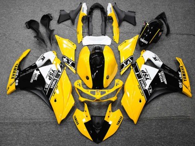 Purchase 2015-2018 Yamaha YZF R3/R25 Motorcycle Fairings - Yellow White Black Canada