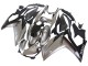 2015-2018 Yamaha YZF R3/R25 Motorcycle Fairings - Silver Black Canada