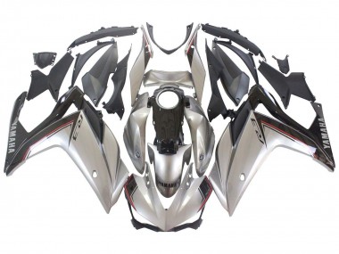 Purchase 2015-2018 Yamaha YZF R3/R25 Motorcycle Fairings - Silver Black Canada