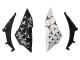 2015-2018 Yamaha YZF R3/R25 Motorcycle Fairings - White Green Glossy Black Canada