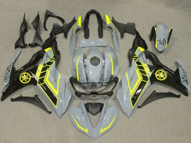 Purchase 2015-2018 Yamaha YZF R3/R25 Motorcycle Fairings - Nardo Grey Yellow Black Canada